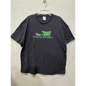 Y2K Oregon Trail “You Have Died of Dysentery” T Shirt Men’s 2XL Delta Pro Weight